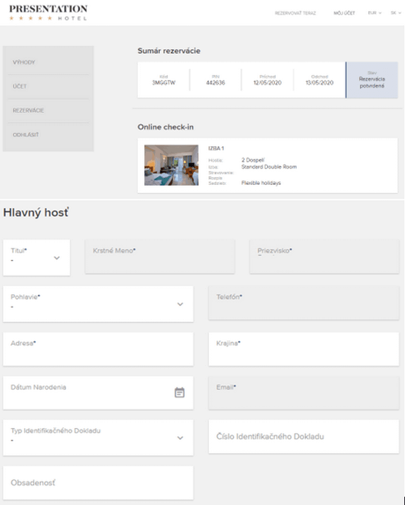 Booking engine Bookwize
